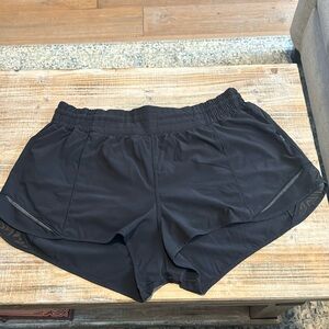 Black Lululemon shorts